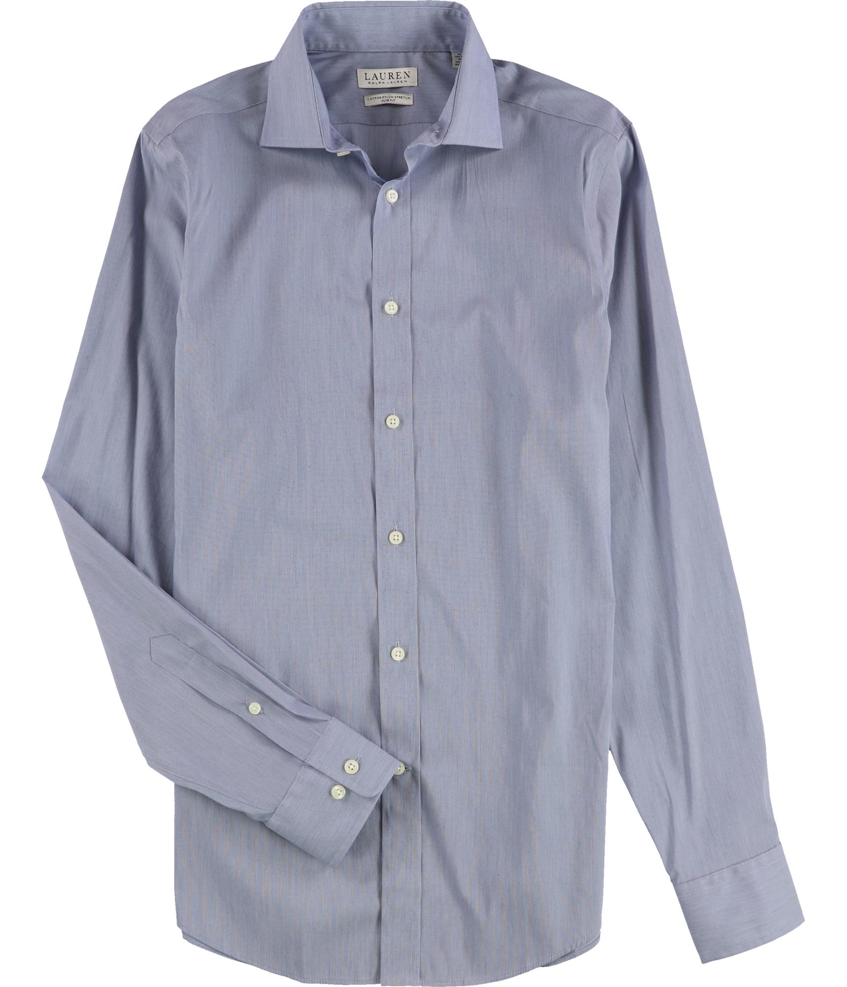 Мужская рубашка Ralph Lauren UltraFlex Stretch Slim Fit на пуговицах 7490₽