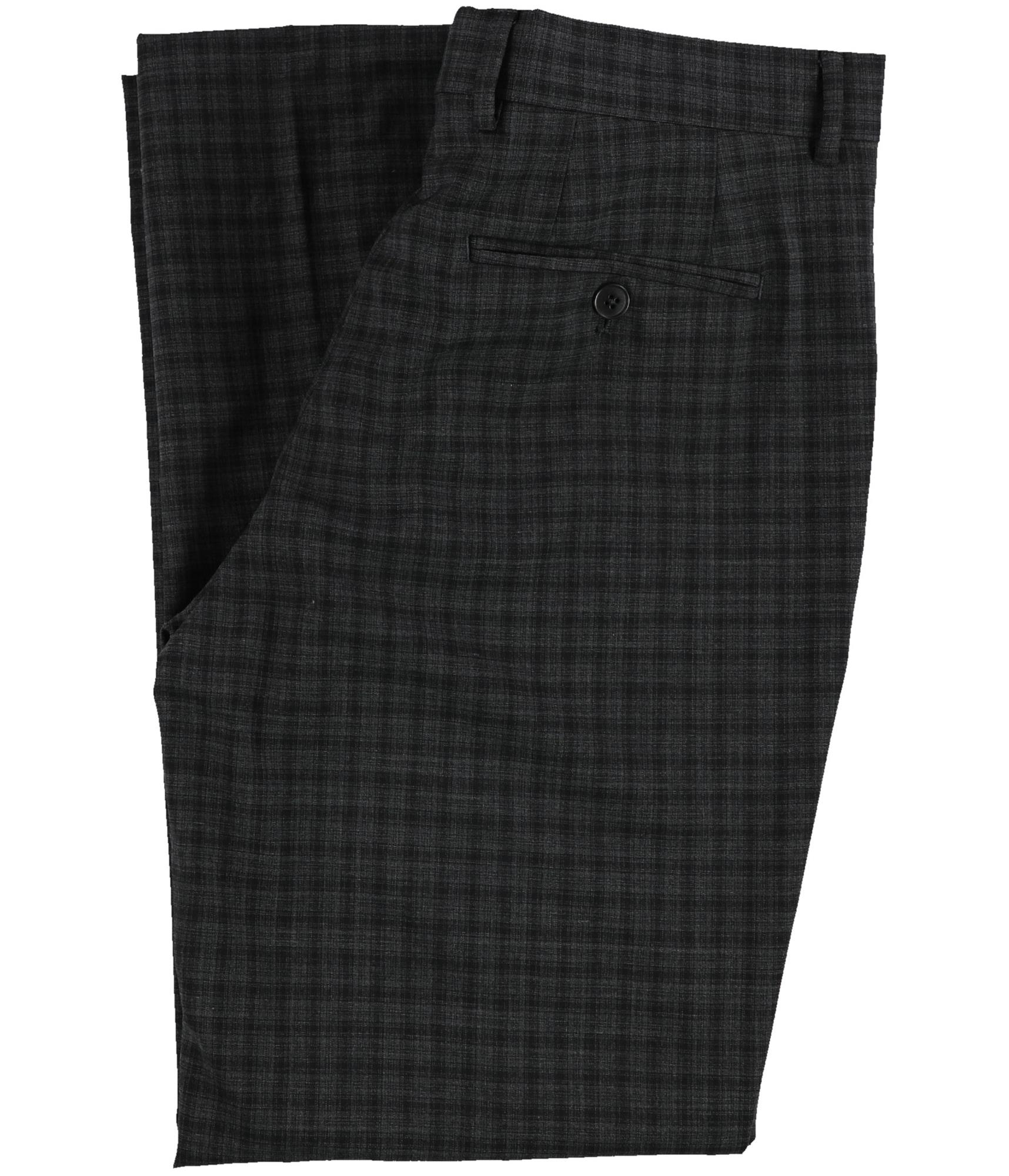 Мужские клетчатые приталенные платья-брюки-слаксы от Armani 19090₽