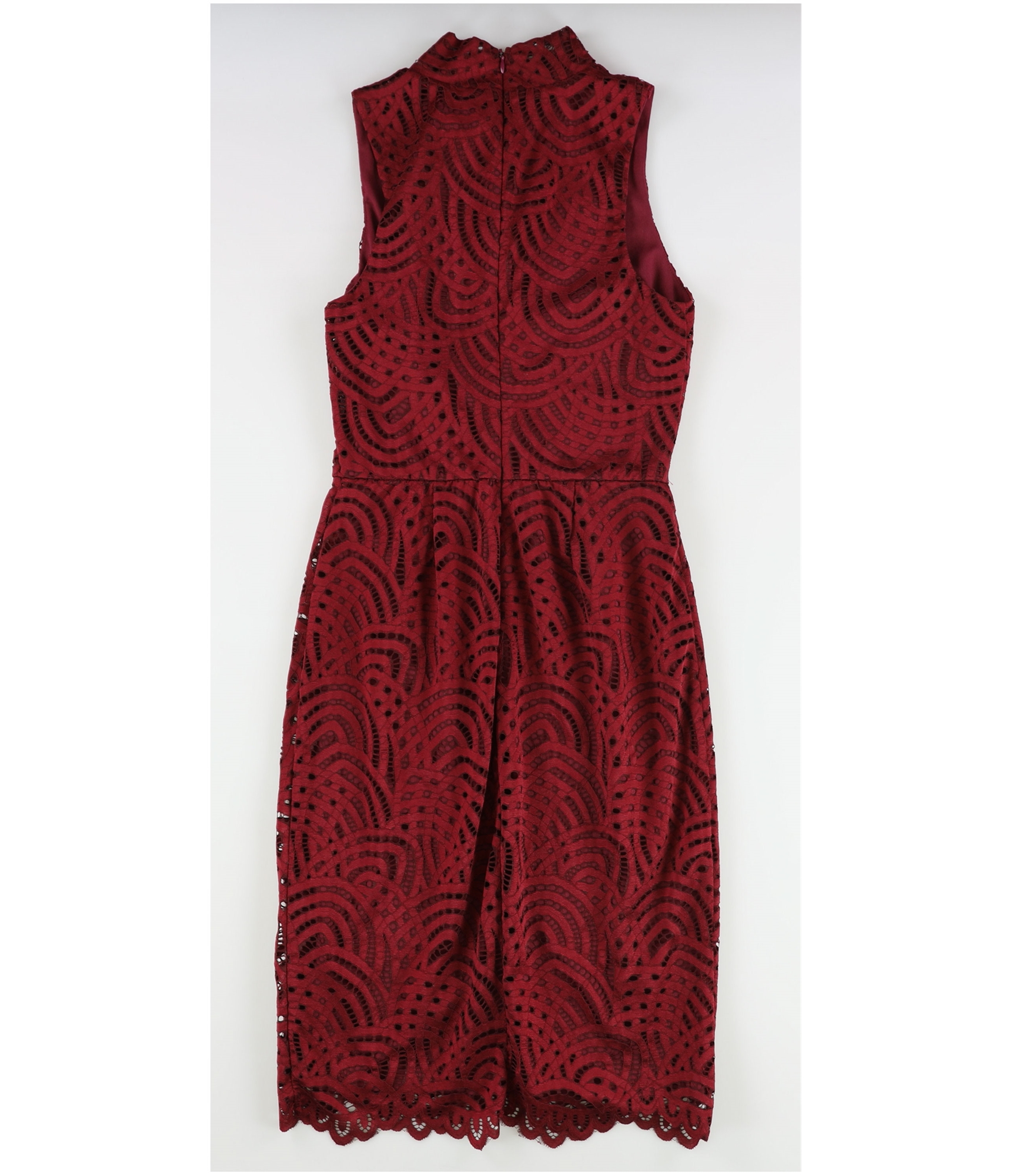 bar III Womens Mock-Turtleneck Sheath Dress