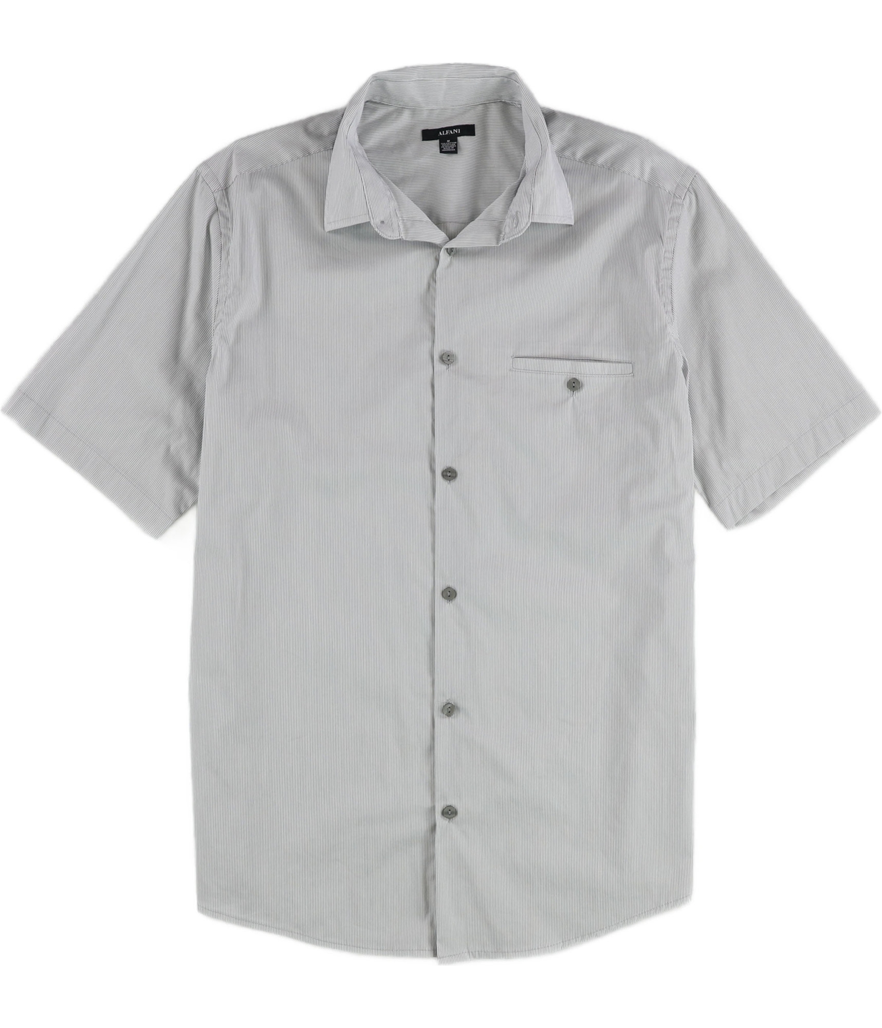 Buy Alfani Mens Stretch Modern Button Up Shirt Online | Tags Weekly