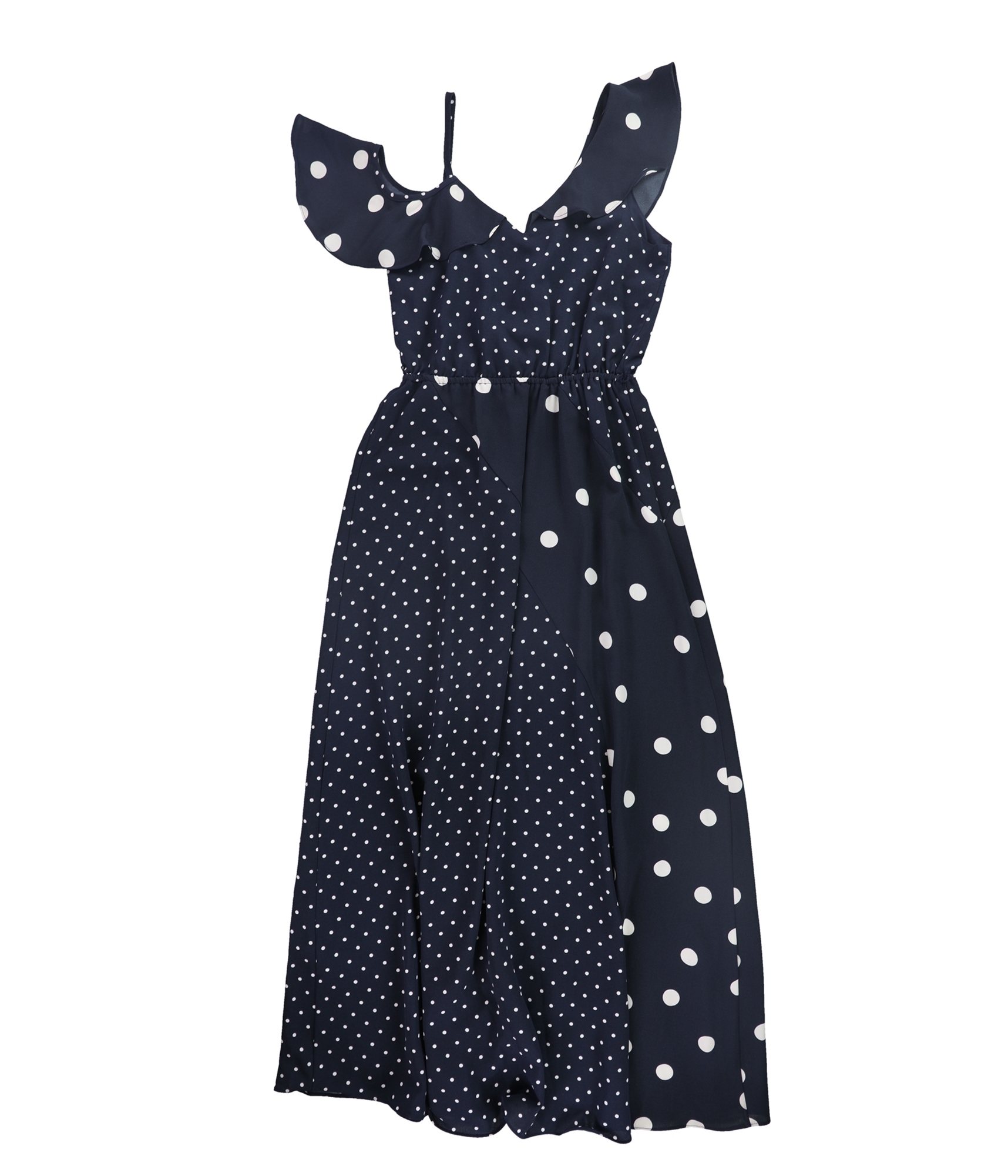 bar III Womens Dot Maxi Dress - Picture 2 of 7