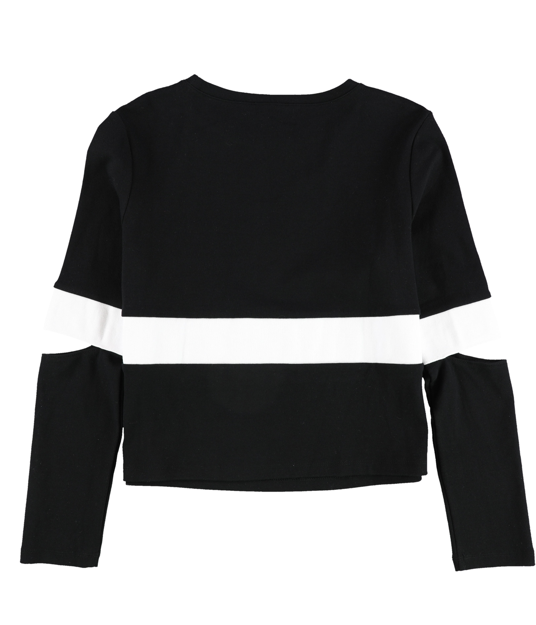 bar III Womens Slit Elbow Basic T-Shirt