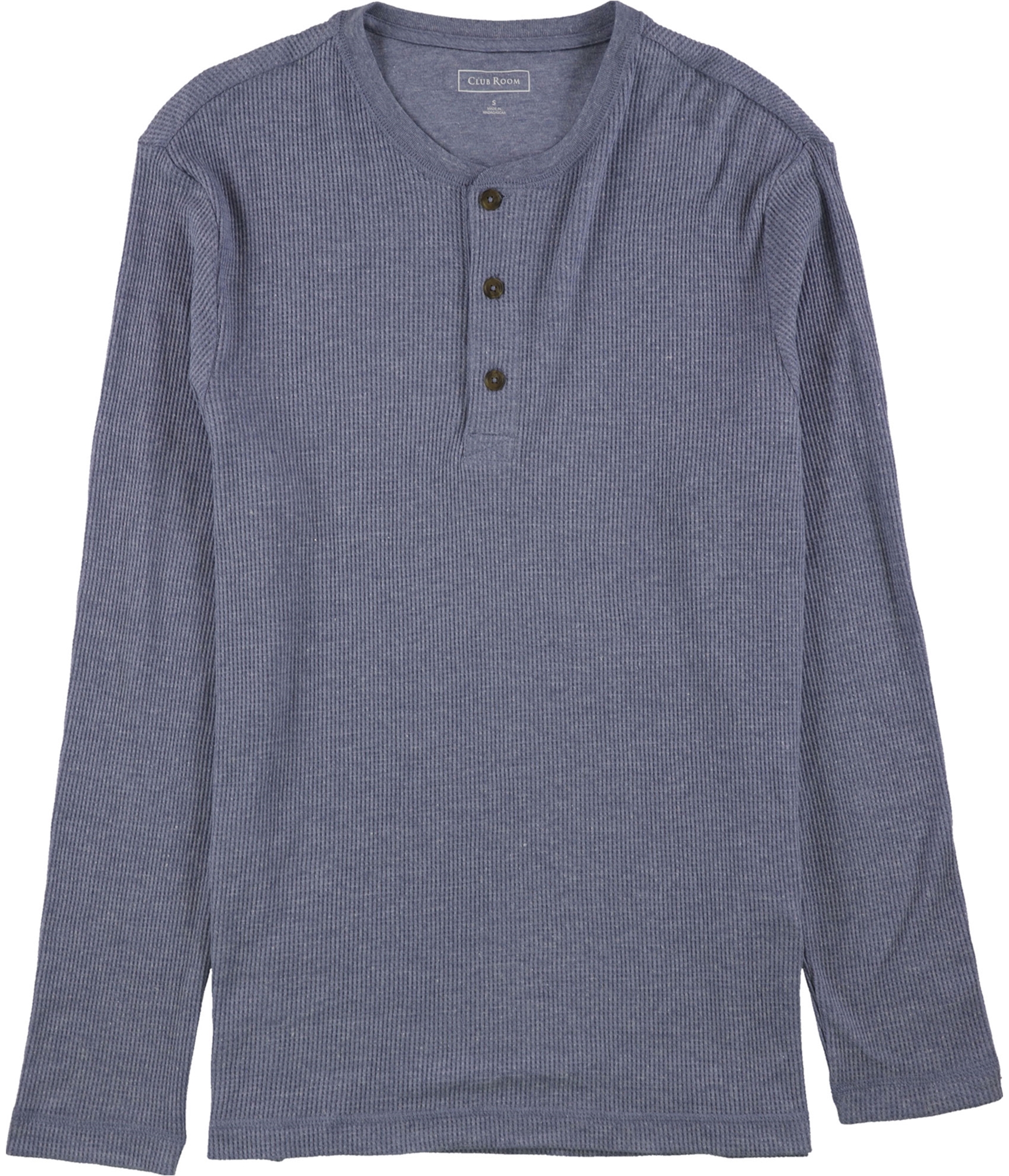 Club Room Mens Thermal Henley Shirt