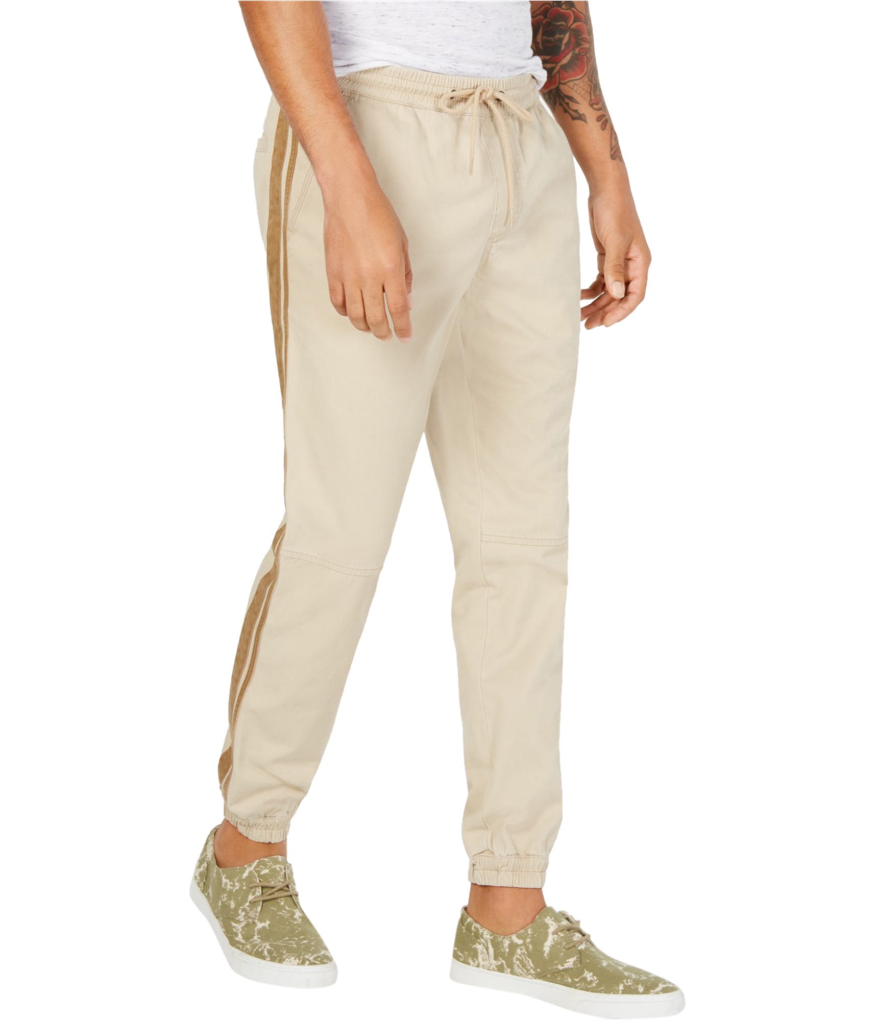 Мужские повседневные брюки с полосками по бокам American Rag