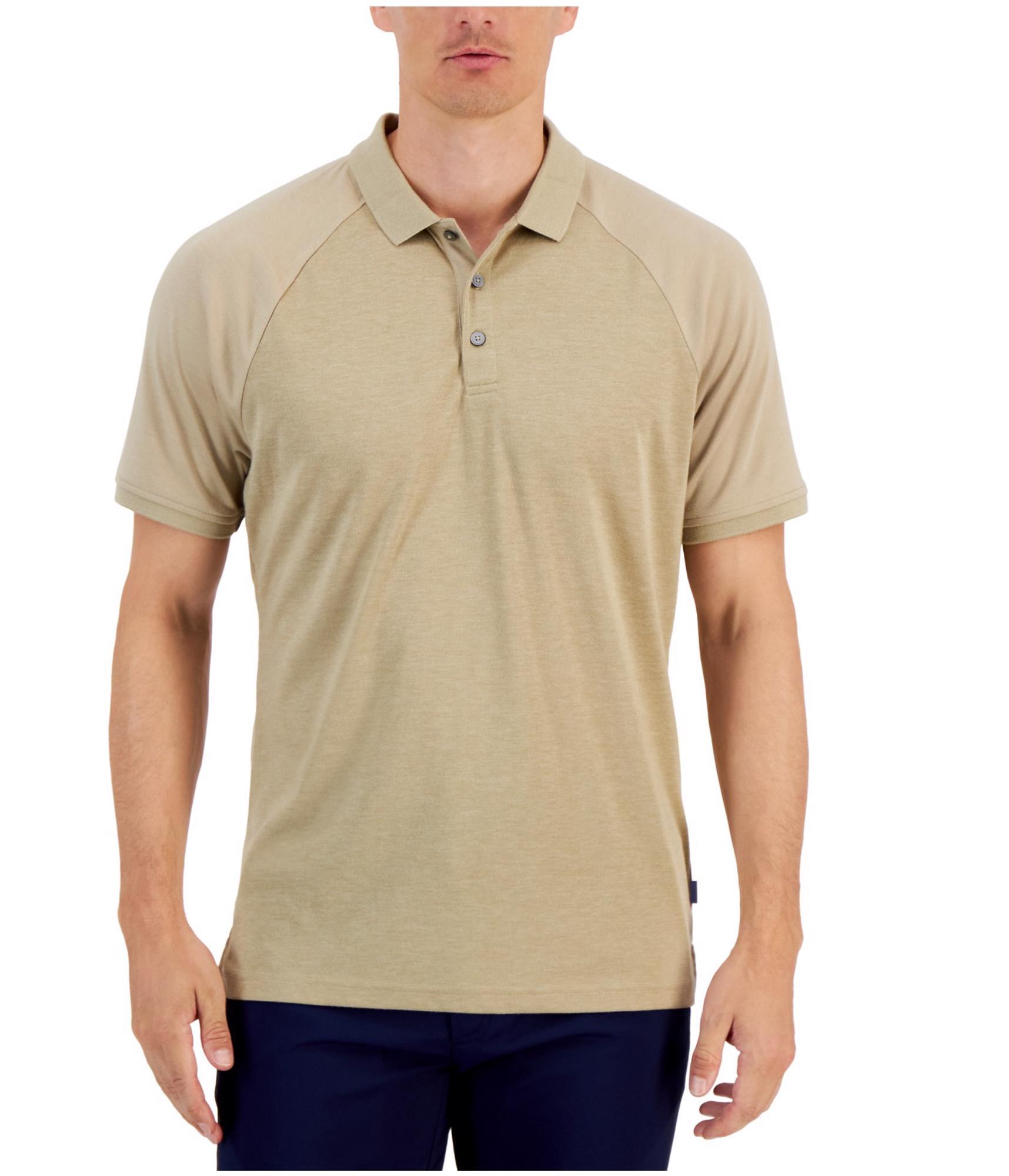 Alfani Mens Collared Stretch Polo Shirt 4590₽