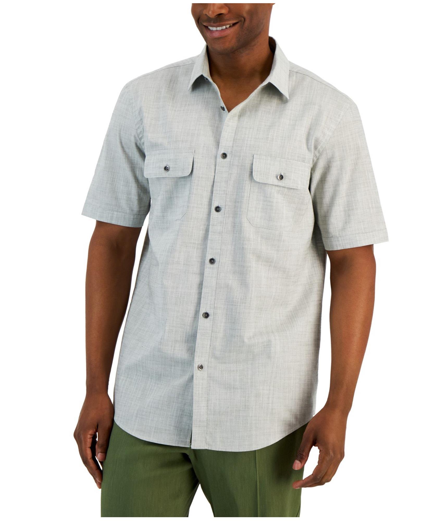 Мужская рубашка Warren от Alfani на пуговицах