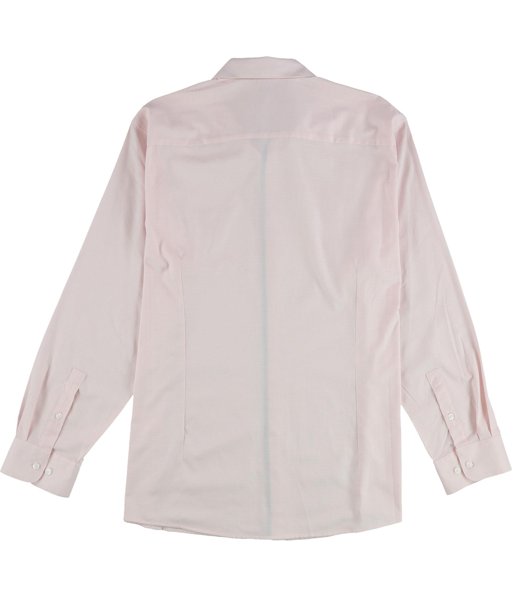 Bar III Mens Diamond Stitched Button Down Dress Shirt
