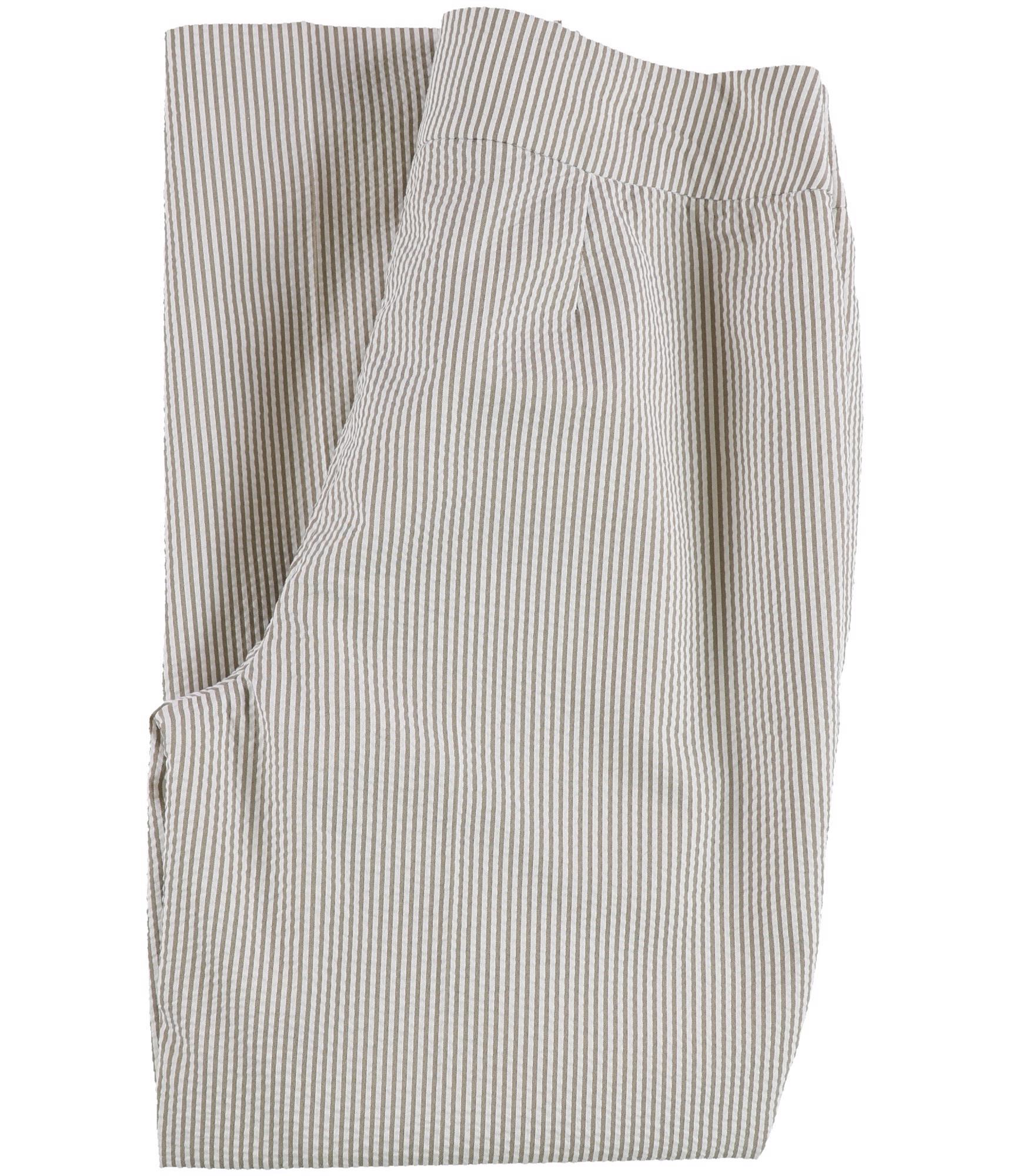 Kasper Womens Seersucker Stripe Casual Trouser Pants - Picture 2 of 13