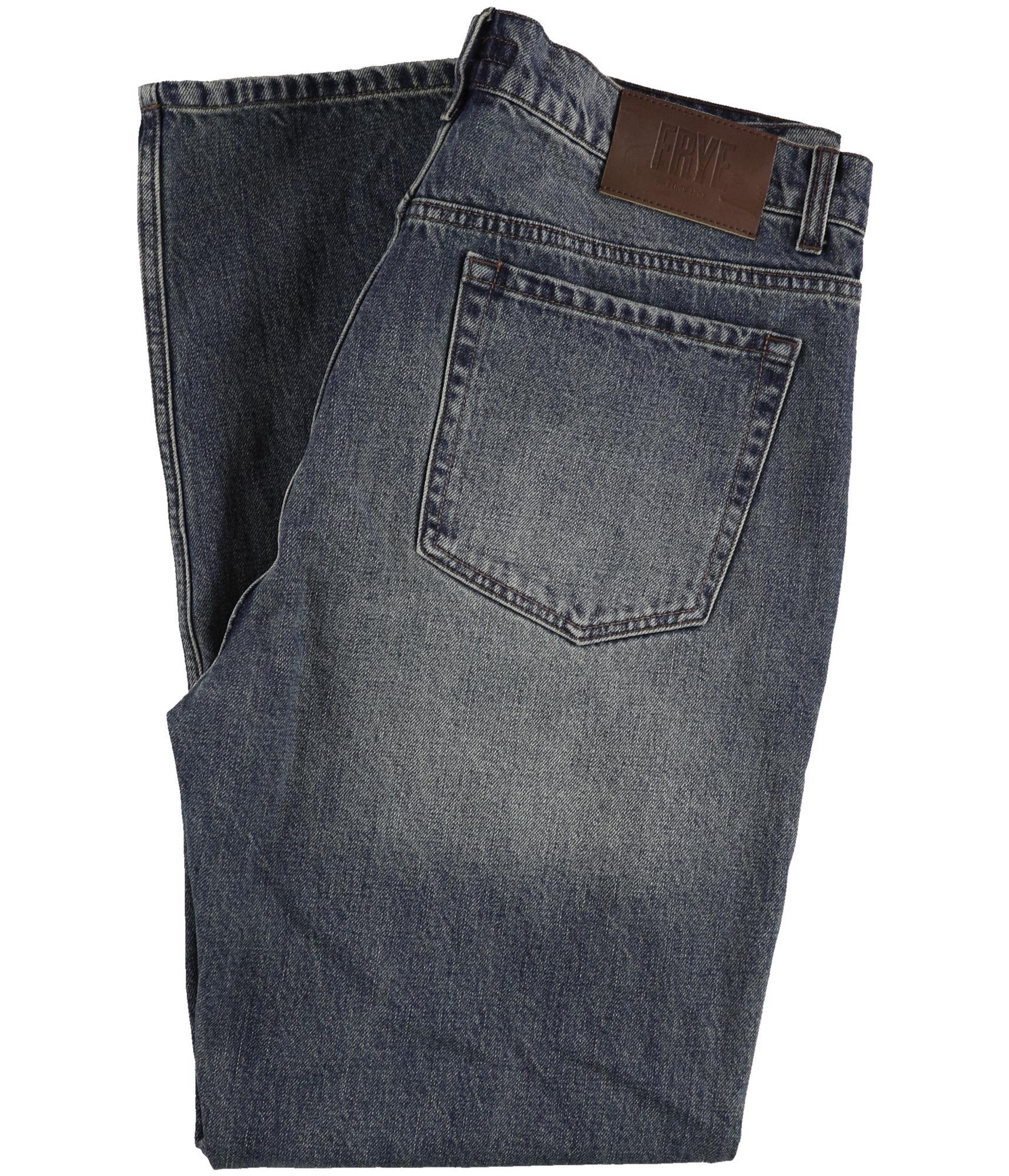 Джинсы с прямыми штанинами Frye Mens Astor Distressed Brighton 11690₽