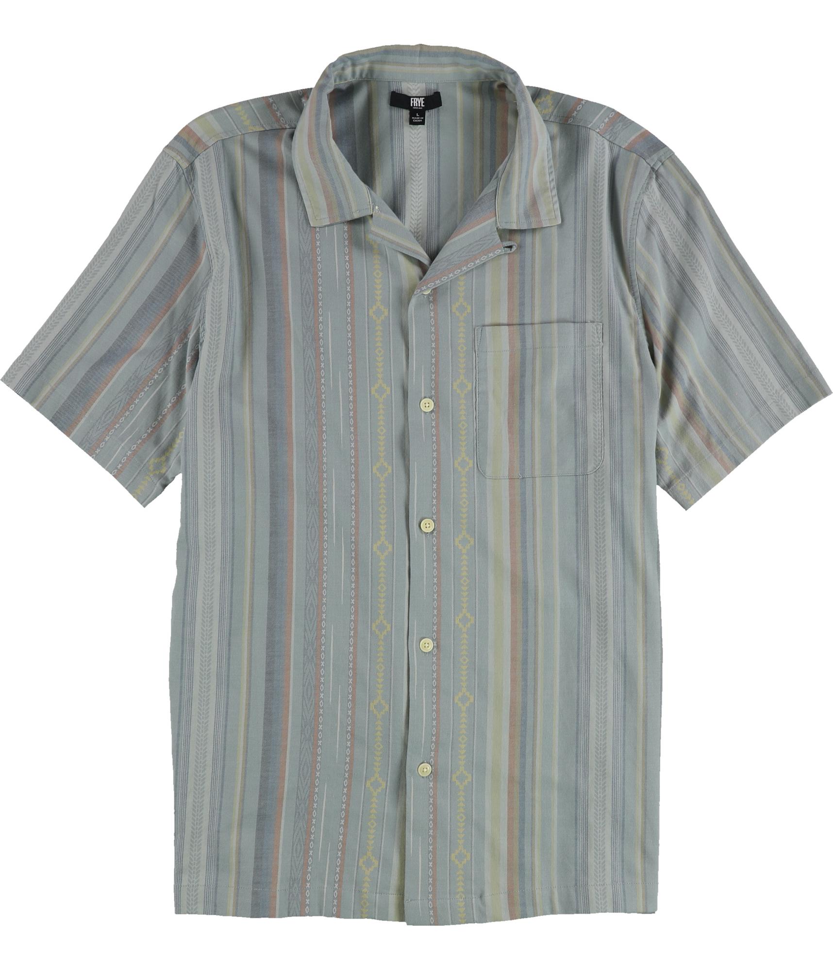 Frye Mens SERAPE VACATION Button Up Shirt 11190₽
