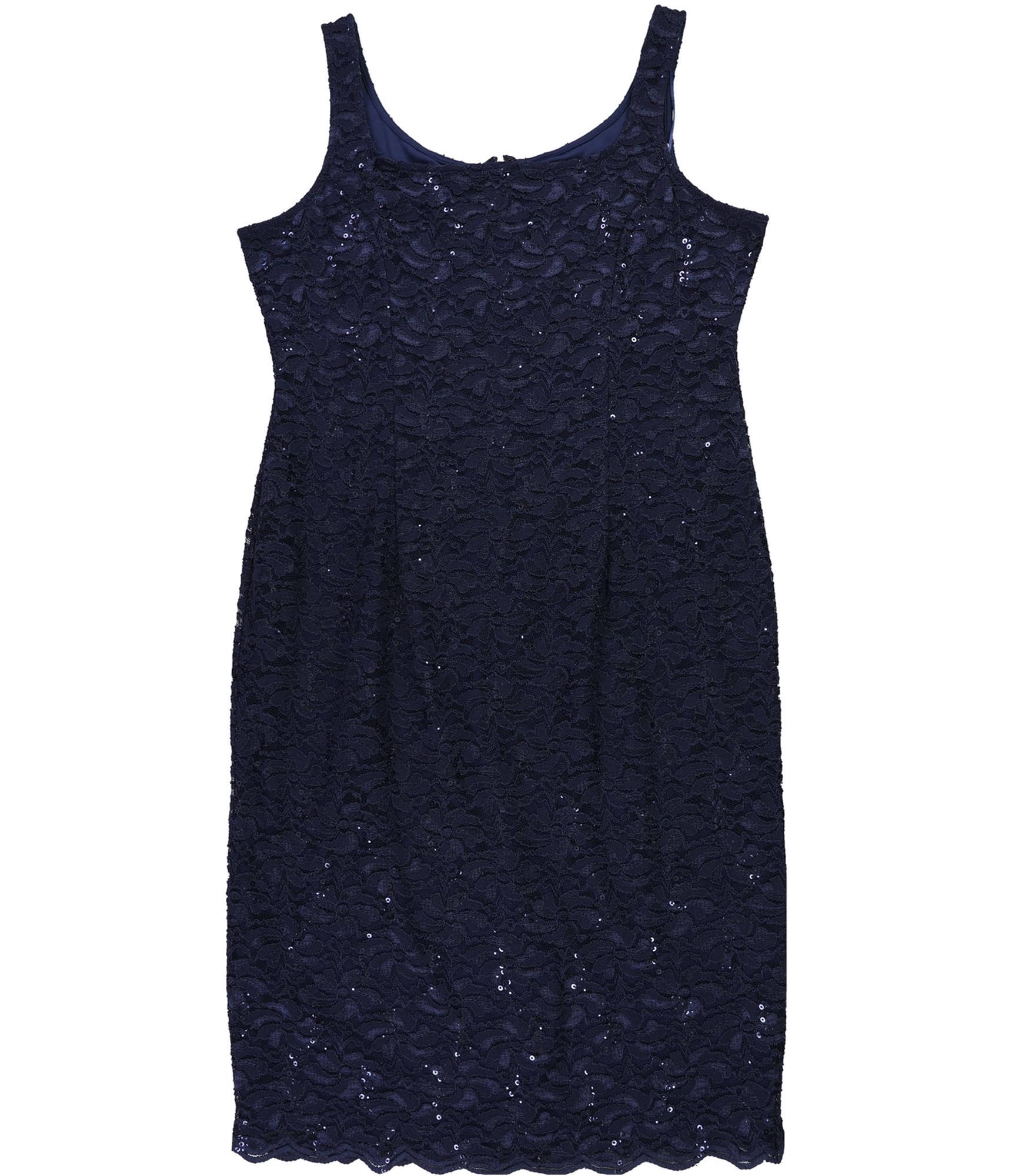 alex evenings sequined lace sheath dress Alex Evenings Short Sequin Lace Sheath Dress Mocha / 8