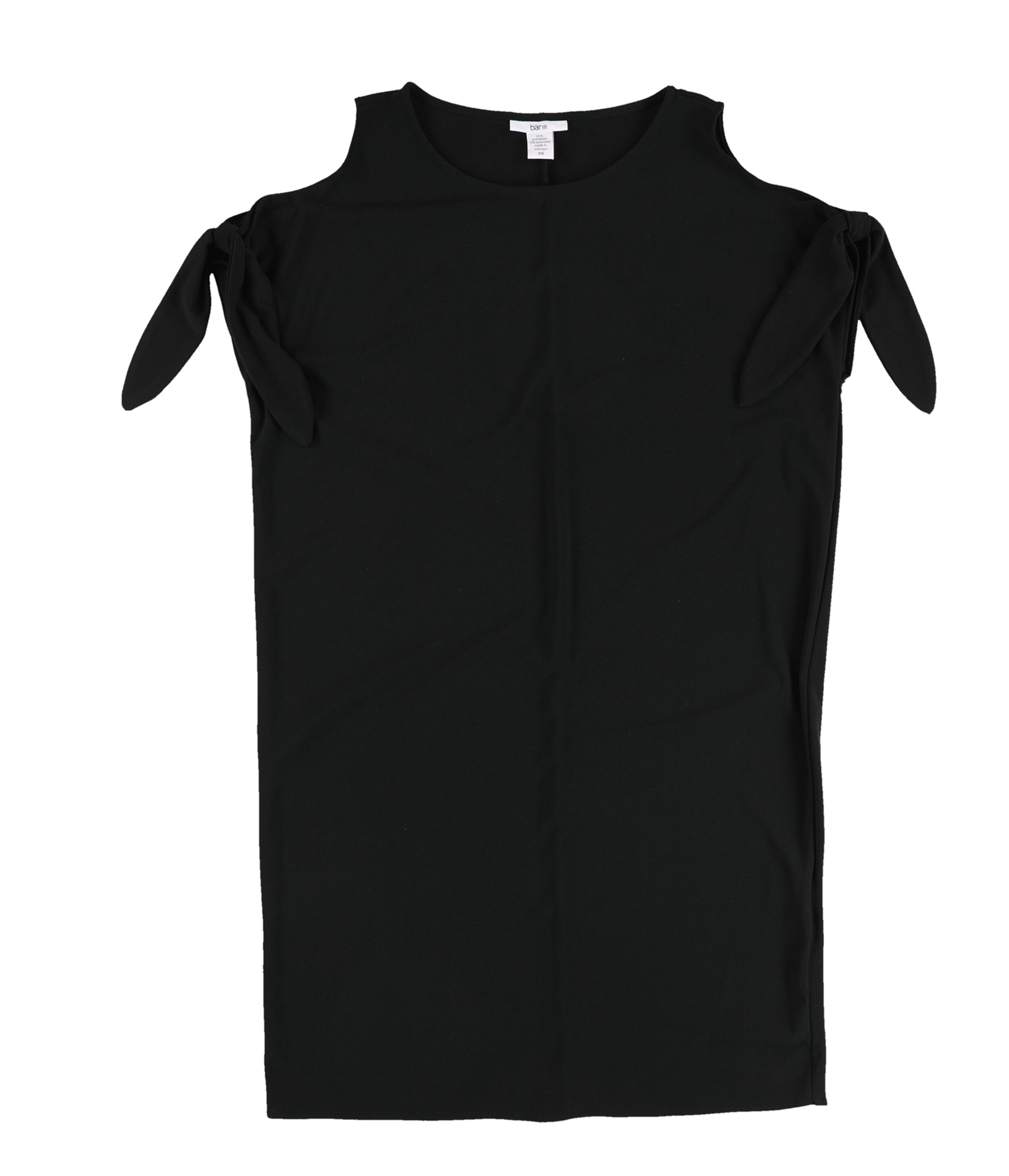 bar III Womens Tie Detail Shift Dress
