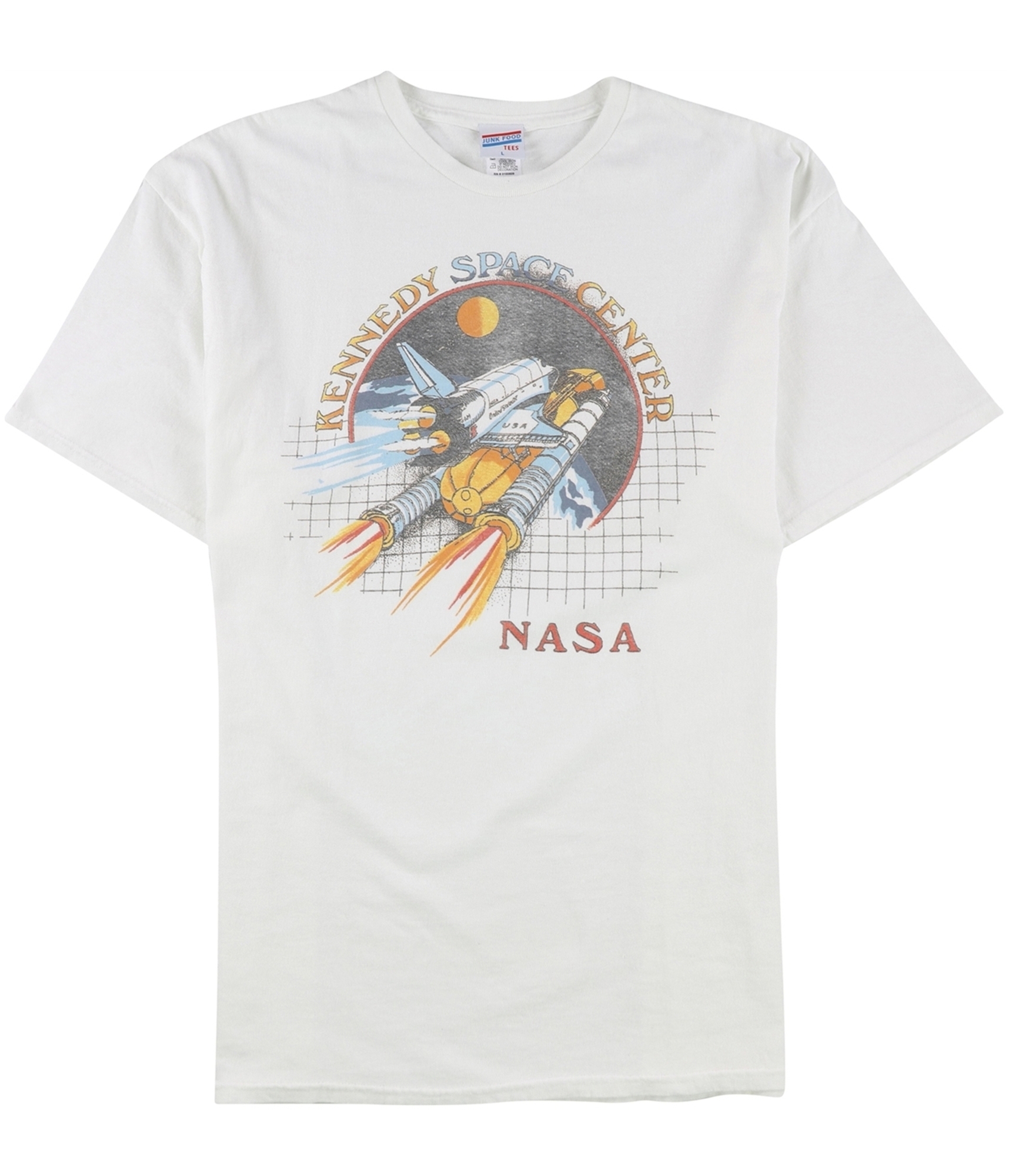 Junk Food Womens NASA Graphic T-Shirt