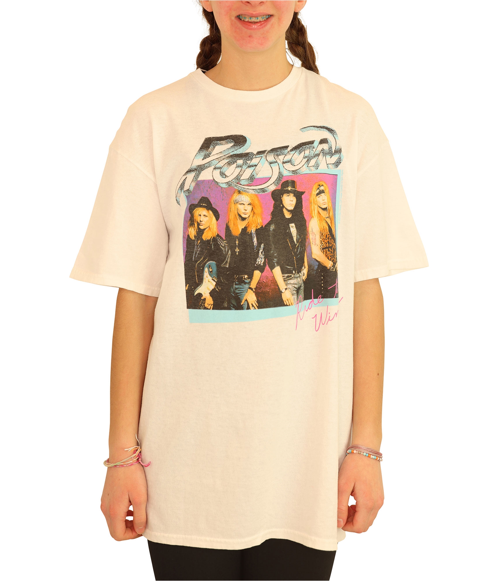 Buy Junk Food Womens Poison Ride The Wind Graphic T-Shirt Online