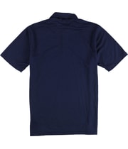 Adidas Mens Logo 3-Button Polo Shirt in Navy, image 2 of 2