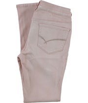 Bullhead Denim Co. Womens Premium Sparkle Tapered Skinny Jeans in Pink, image 2 of 2