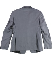 Armani Mens Solid Super Fine Wool Two Button Blazer Jacket, view 2