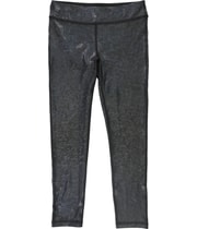 Ideology Girls Crackle Tapered Leggings Casual Pants in Black