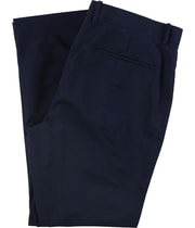 Alfani Mens Side Striped Straight Leg Dress Pant Slacks in Blue, view 2