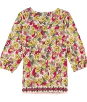 JM Collection Womens Rhinestone Neck Knit Blouse, view 2