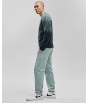 Mode Of One Mens Ombre Jaquard Pullover Sweater in Blue, image 5 of 5
