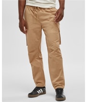 Mode Of One Mens Pull-On Casual Cargo Pants in Brown, view 4