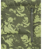 Mode Of One Mens Collared Neck Puffer Vest, view 4