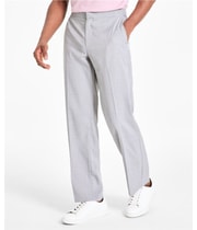Alfani Mens Lightweight Straight Leg Dress Pant Slacks, view 2