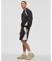 Mode Of One Mens Track Athletic Workout Shorts, view 4