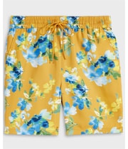 Mode Of One Mens Blurred Floral Relaxed-Fit 6-1/2” Casual Bermuda Shorts, view 5