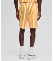 Mode Of One Mens Vertical Stripe Terry Casual Walking Shorts, view 5