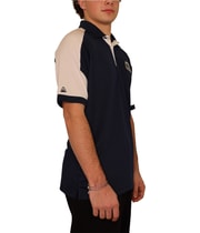 Antigua Mens L.A. Rams Polo Shirt in Navy, image 2 of 4