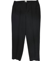 Anne Klein Womens Front Seamed Straight Leg Slacks Casual Pants, view 2