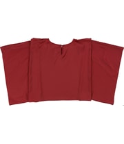 Anne Klein Womens Chic Cape Peasant Blouse, view 2