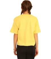 Junk Food Womens Malibu Graphic T-Shirt in Yellow, image 3 of 7