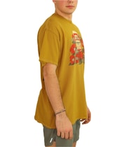 Junk Food Mens Budwiser Flowers Graphic T-Shirt, view 2