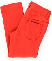 Gymboree Girls Solid Tapered Leggings Casual Pants in Red, image 2 of 2