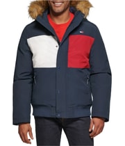 Tommy Hilfiger Mens Short Snorkel Parka Coat, view 2