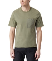 BASS OUTDOOR Mens Pocket Tee Basic T-Shirt
