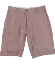 Dockers Mens Chambray Casual Walking Shorts in Red