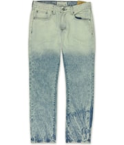 Ecko Unltd. Mens Roxy Wash Faded Denim Tapered Slim Jeans in Blue
