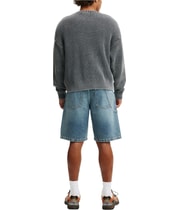 Cotton On Mens Baggy Casual Denim Shorts, view 4