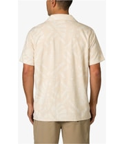 Reef Mens Novak Terry Towel Button Up Shirt, view 3
