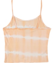 Hurley Womens Tie Dye Tank Top in Orange, image 2 of 2