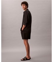 Calvin Klein Mens Cotton Stretch Pull-On Casual Chino Shorts, view 3
