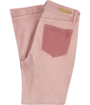 Articles of Society Womens London Flair Flare Regular Cropped Jeans, view 2