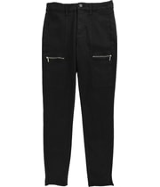 Articles of Society Womens Carlyon Tapered Skinny Jeans in Black