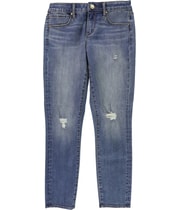 Articles of Society Womens Suzy Tapered Skinny Jeans in Blue