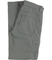 BASS OUTDOOR Mens Essential Tech Cargos Straight Leg Cargo Casual Pants in Green and Gray, view 3