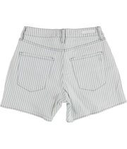 Articles of Society Womens Ziggy Striped Casual Denim Shorts, view 2